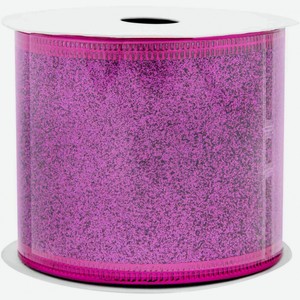 Декоративное украшение Лента цвет: темно-фиолетовый, 3х270 см