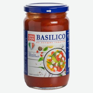 Соус UNI DAN томатный с базиликом 350г