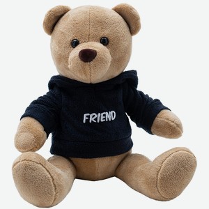 Мягкая игрушка Прима тойс «Медведь Друг», бежевый