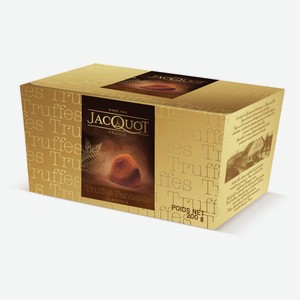 Конфеты Jacquot трюфель классический, 200 г