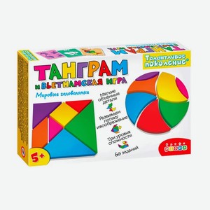 Настольная игра Дрофа-Медиа талантливое поколение «Танграм и вьетнамская игра»