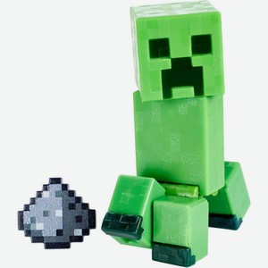 Базовая фигурка Minecraft «Поврежденный Крипер»