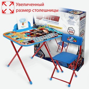 Комплект детской мебели Ника  Marvel 5  Marvel 5 с Тором (стол+стул) арт.д5а