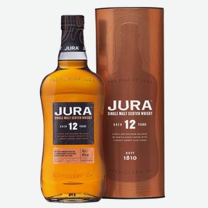 Виски Jura Aged 12 Years в подарочной упаковке 0.7 л.