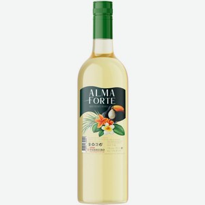 Вино Alma Forte белое игристое жемчужное сухое 11% 750мл