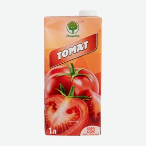 Сок Плодовое Томат, 1 л, тетрапак