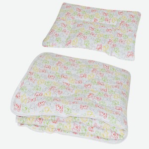 Комплект одеяло и подушка Kupu-Kupu Li-Ly «Собачки» трикотаж