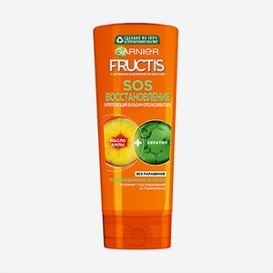 Бальзам-ополаскиватель для волос Garnier Fructis SOS восстановление с керафилом и маслом амлы 387 мл