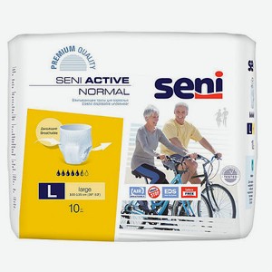 Подгузники-трусики Seni Active Large для взрослых, 10 шт.