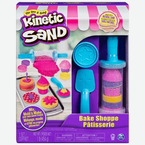 Кинетический песок Kinetic Sand набор для лепки «Пекарня»