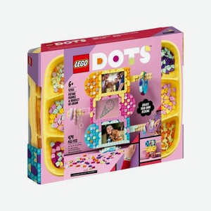 Конструктор LEGO Extra DOTS Фоторамки и браслет «Мороженое» 41956