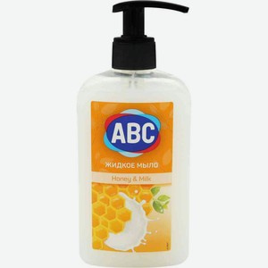 Жидкое мыло ABC Honey & Milk, 400 мл