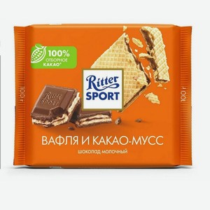 RS Шок-д мол вафля какао-мусс 100г