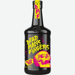 Ром Dead Mans Fingers Black Rum выдержанный 40% 700мл