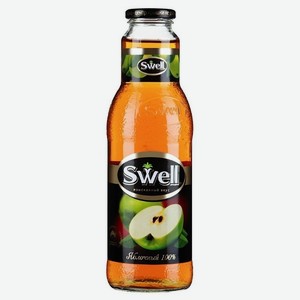 Сок Swell яблоко осветленный, 750 мл, стеклянная бутылка