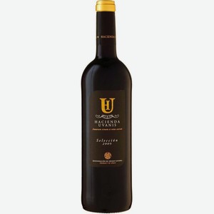 Вино Uvanis Selección Hacienda красное сухое 15% 750мл