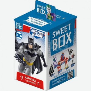 Мармелад с игрушкой SweetBox Batman, 10 г