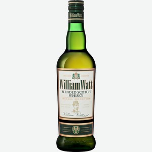 Виски William Watt шотландский купажированный 40% 500мл