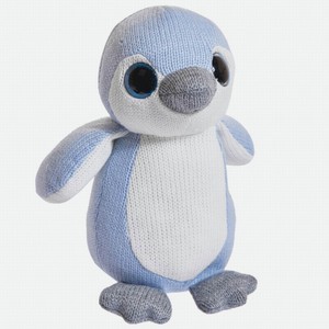 Мягкая игрушка Abtoys Knitted «Пингвин вязаный» 22 см