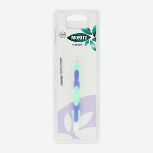Нож для кутикулы MORITZ WAVE 2 в 1 с пушером