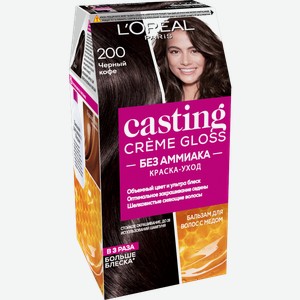 Краска для волос L’Oréal Paris Casting Creme Gloss тон 200 Черный кофе