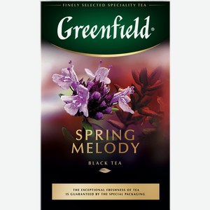 Чай черный Greenfield Spring Melody с травами 100г