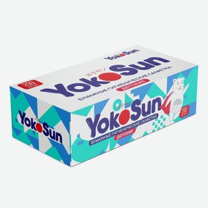 Бумажные гигиенические салфетки YokoSun детские 200 штук