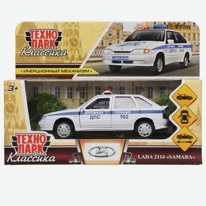Машина Технопарк Lada-2114 Samara Полиция 326423
