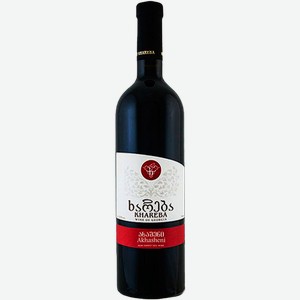 Вино Хареба Ахашени красное полусладкое 12.5% 750мл