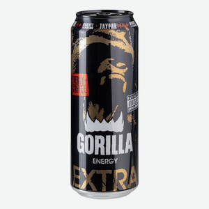 Энергетический напиток Gorilla Extra Energy, 450мл Россия