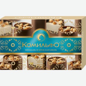 Конфеты Комильфо Крем Миндаль шоколадные, 116г