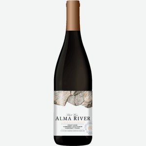 Вино ALMA RIVER Пино Нуар 13% 0,75л