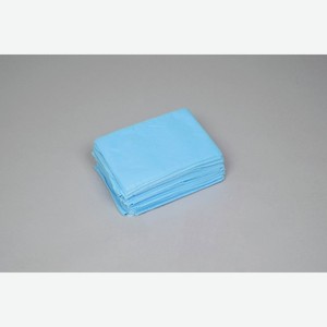 Одноразовые простыни Чистовье 200 х 70 голубые стандарт из спанбонда 20 штук