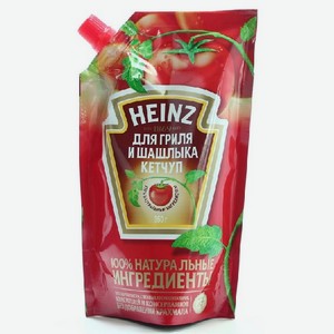 Кетчуп Heinz 320г д/п для гриля и шашлыка