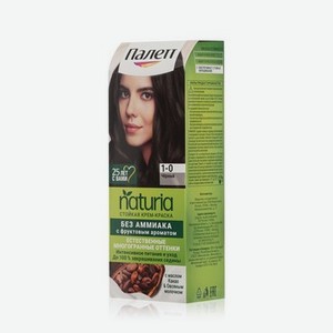 Стойкая крем - краска для волос Palette Naturia 1-0 Черный