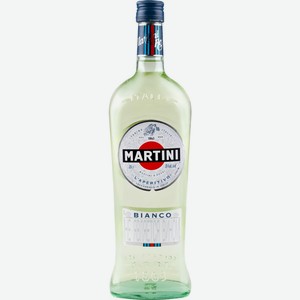 Напиток ароматизированный MARTINI Bianco виноградосодерж. из виноград. сырья бел. сл., Италия, 1 L
