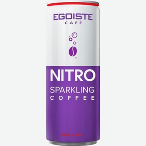 Напиток кофейный Egoiste Nitro Sparkling Coffee 250мл