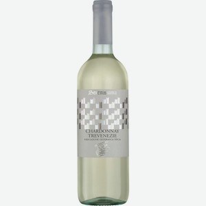 Вино SERENISSIMA CHARDONNAY TREVENEZIE орд. сорт. бел. п/сух., Италия, 0.75 L