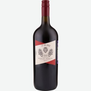 Вино CA  DEL DOGE VENETO орд. сорт. кр. п/сух., Италия, 1.5 L