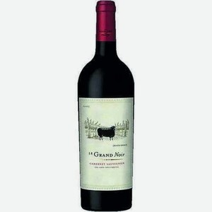 Вино Ле Гран Нуар Каберне Совиньон Красное Полусухое 13,5% 0,75л