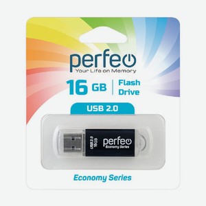 Флэш-диск Perfeo USB 16GB E01