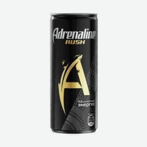 Энергетический Напиток Adrenaline Rush 0,33л Ж/б