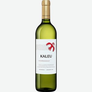 Вино Kaleu Chardonnay белое сухое, 0.75л Аргентина