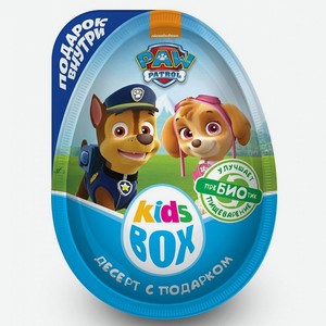 Десерт с подарком Kids Box «Paw Patrol» 20 г