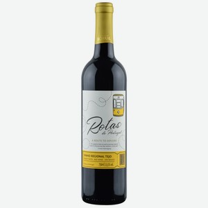 Вино ROTAS Ротас да Португал Тежу ординарное кр. сух., Португалия, 0.75 L