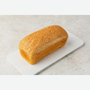 Хлеб бездрожжевой пшеничный посыпка отруби (400гр). Пекарня