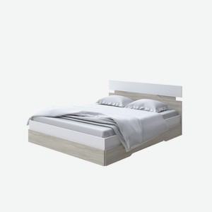 Кровать Milton (ЛДСП Белый/Ясень Шимо светлый) 90x190
