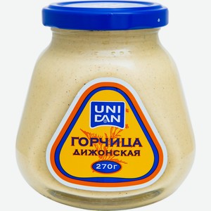 Горчица Uni Dan Дижонская, 270г