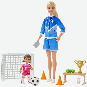 Игровой набор Barbie «Футбольный тренер»