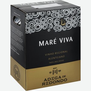 Вино MARE VIVA Алентежу IGP кр. сух., Португалия, 3 L